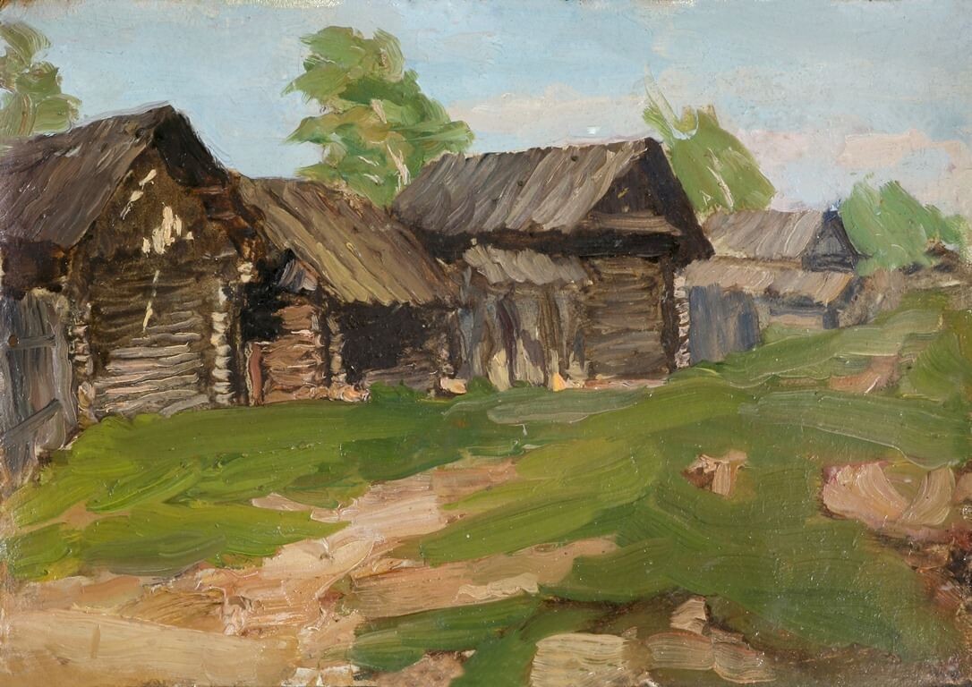 Художник А.А. Горкунов. Кудымкар