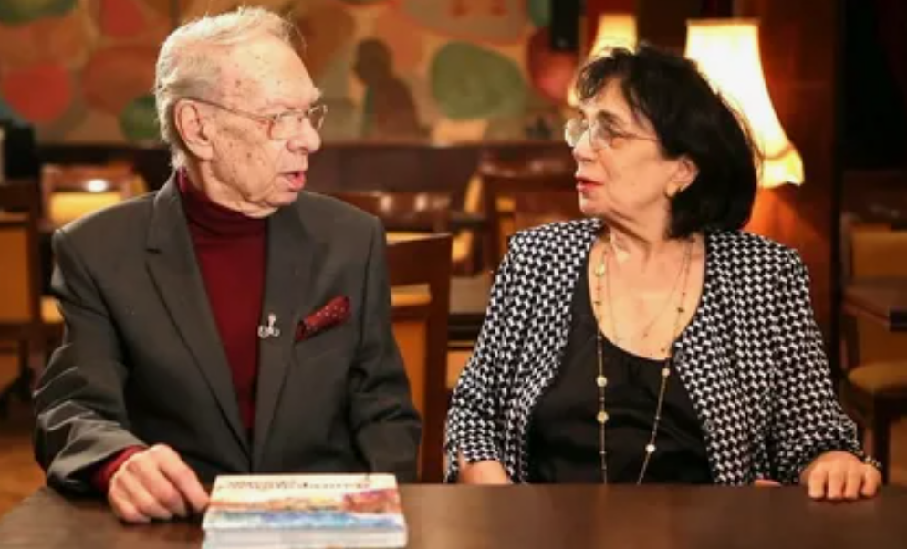 Алексей Баталов с женой