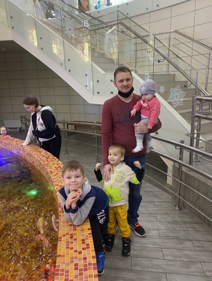 Город Когалым, зима  2021 год