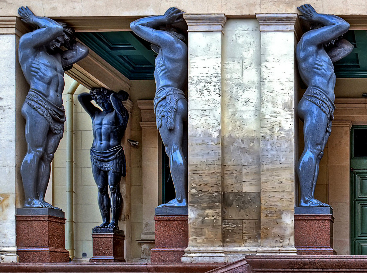 Атланты Эрмитажа