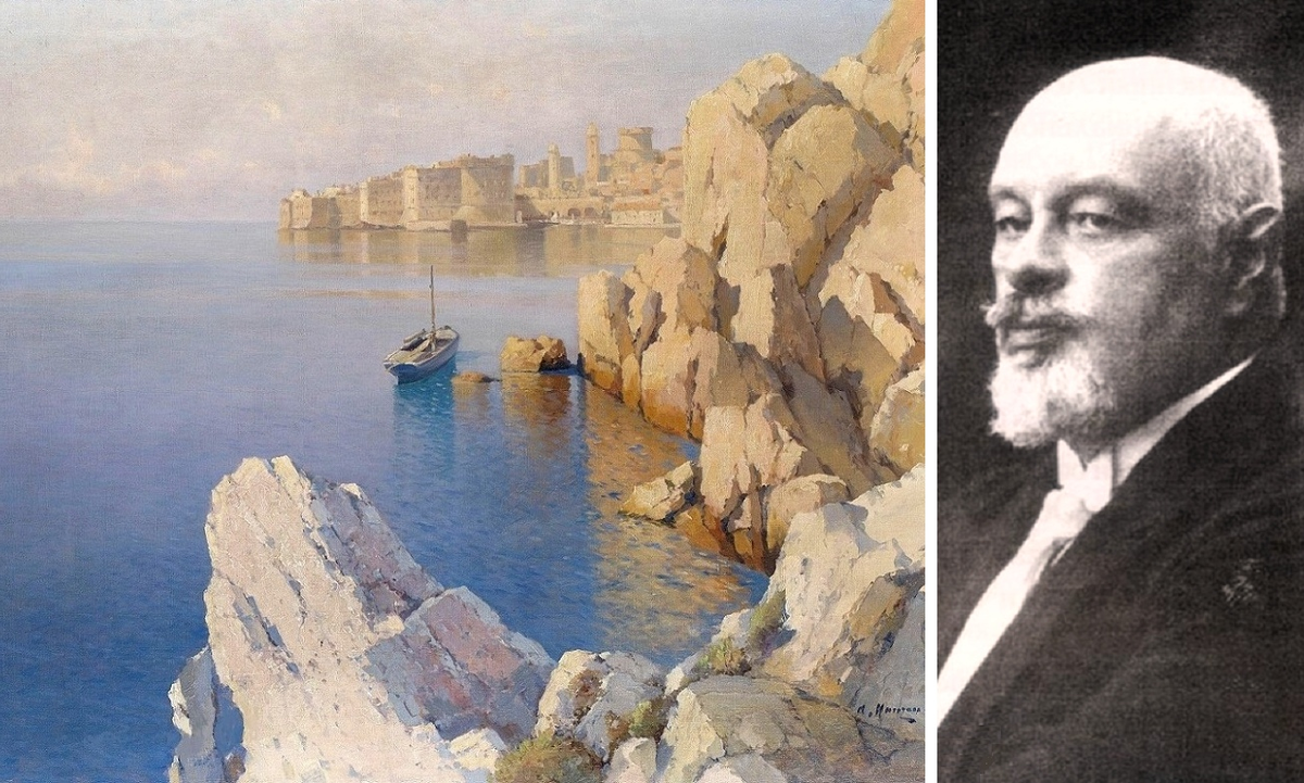 Бухта в Дубровнике, 1937 г.