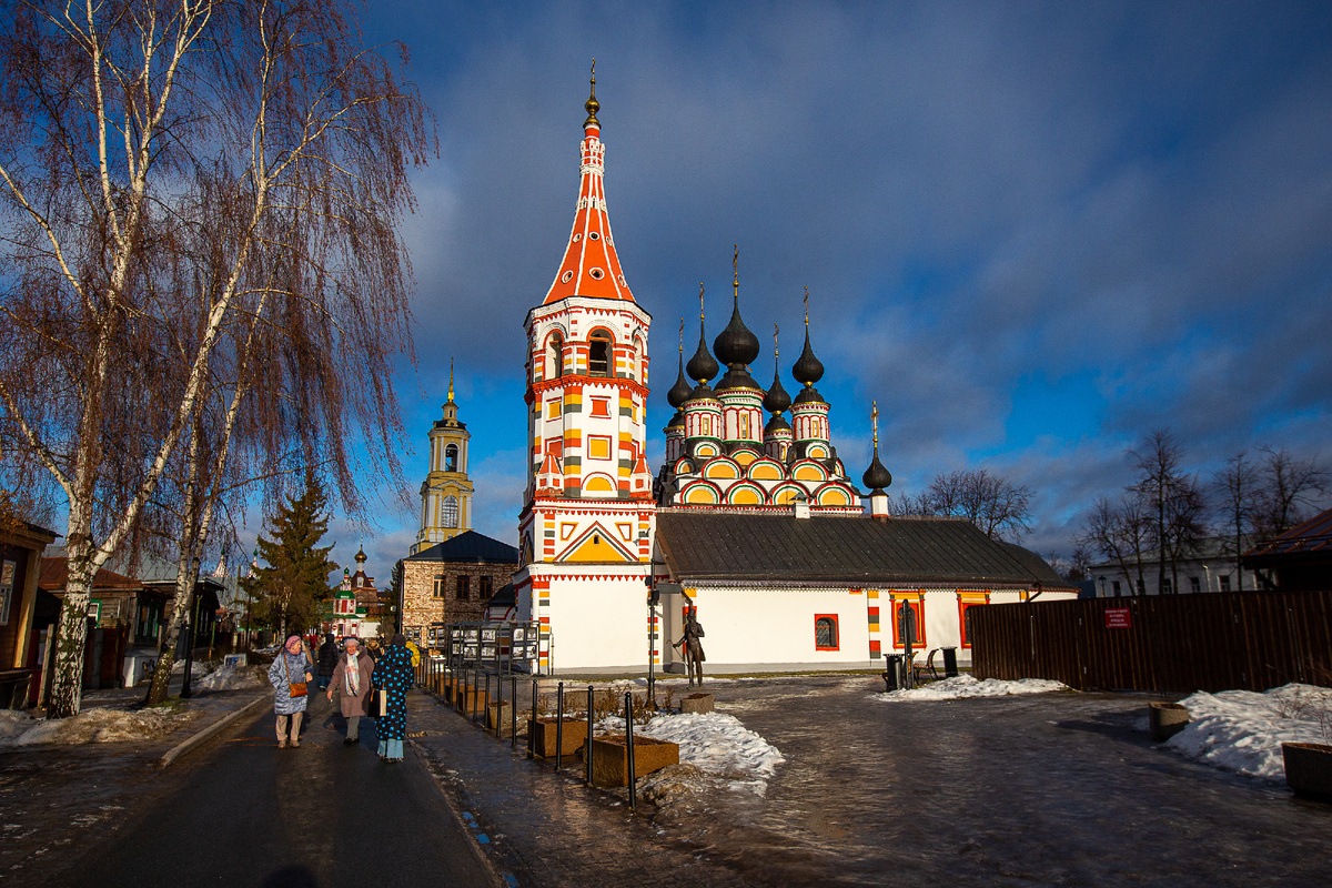 Антипьевская и Лазаревская церкви. Суздаль, Владимирская область. Фото автора статьи 