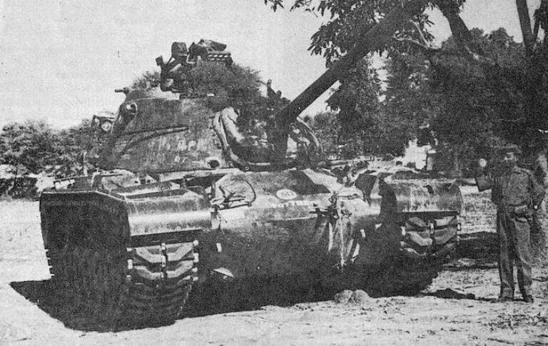 Средний танк М-48 в пакистанской армии. Источник: bharat-rakshak.com
