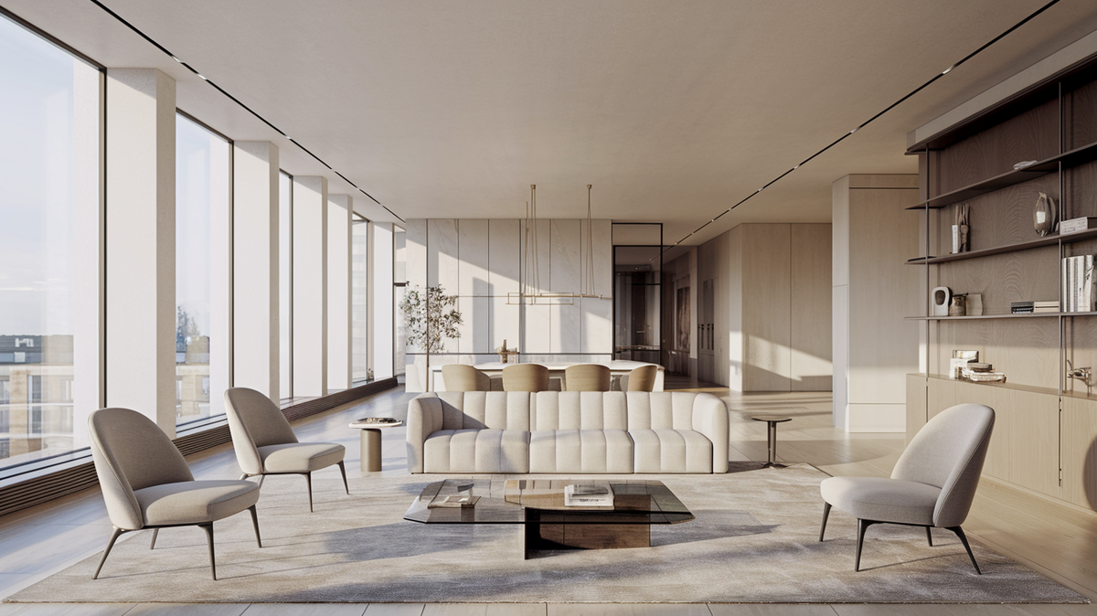 1. Минимум мебели — максимум пространства