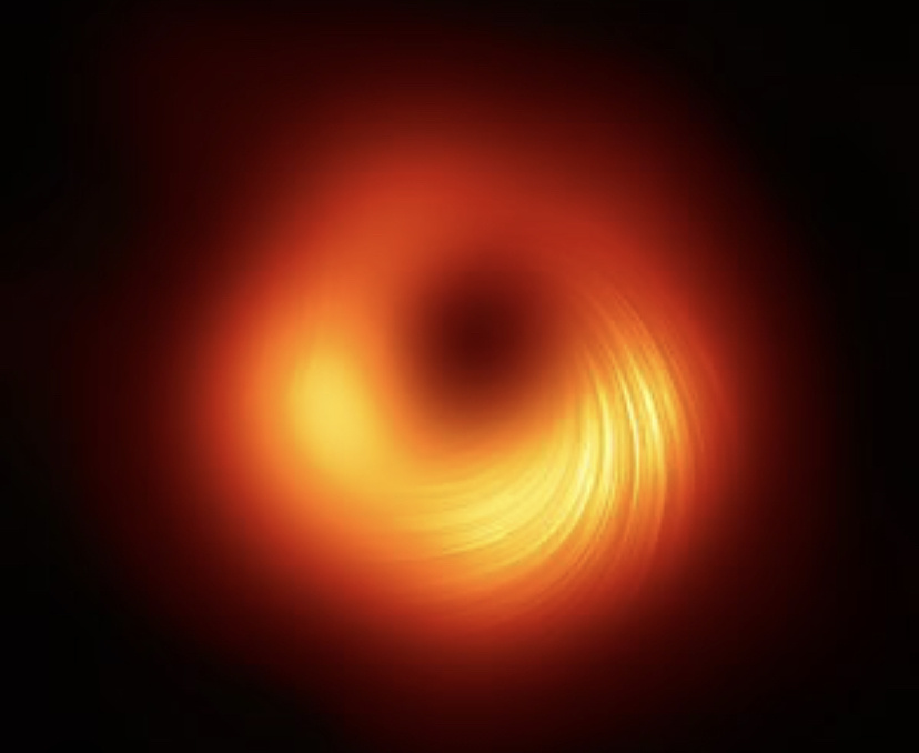 Реальное фото черной дыры