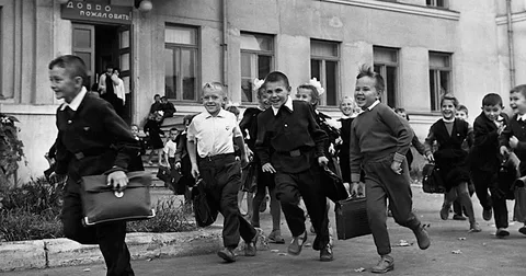 конец уроков )