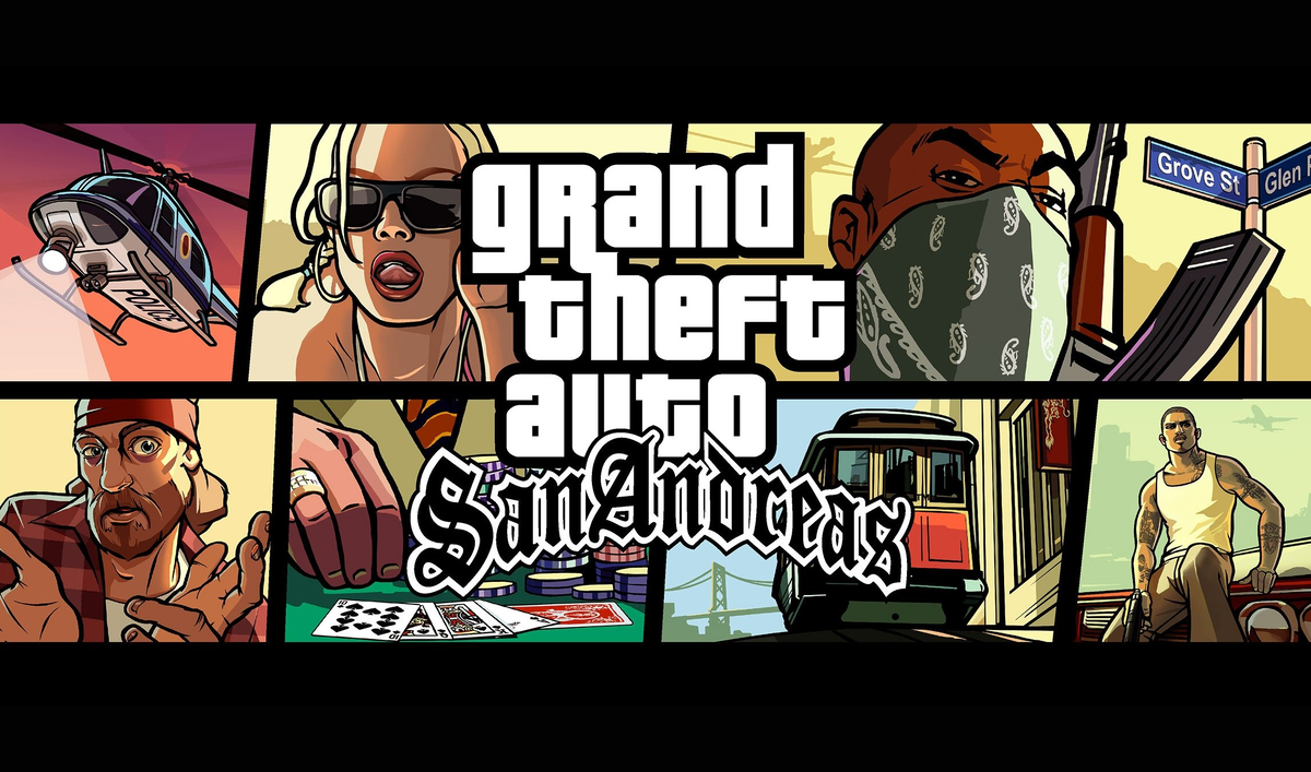 Постер Grand Theft Auto: San Andreas 