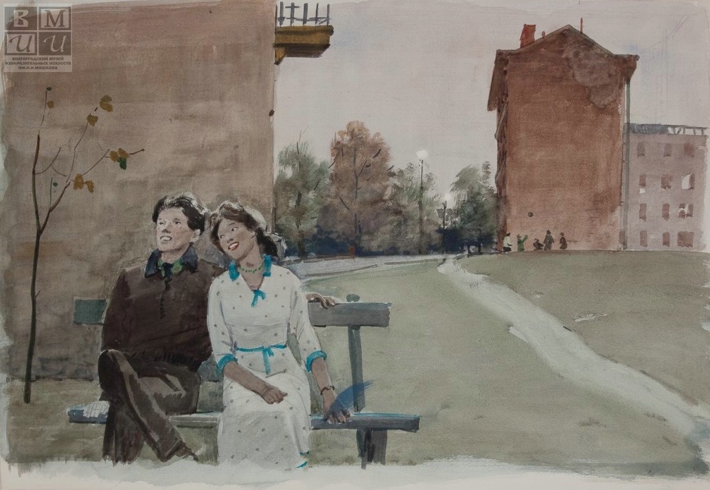 Художник Давид Дубинский. 