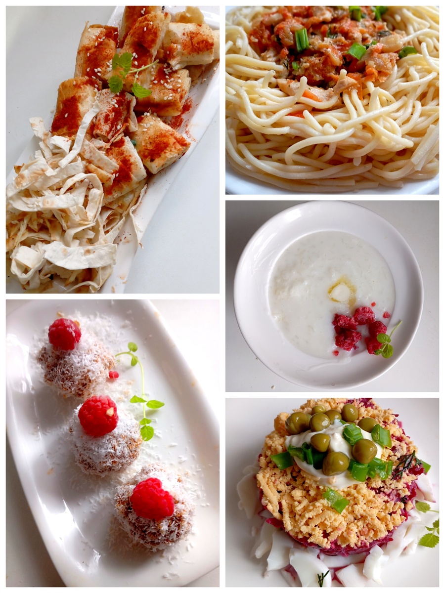 Вот что готовила за  два дня.