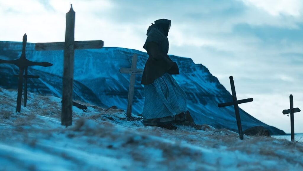Кадр из фильма «The Damned». Режиссер: Тордур Пальссон. Производство: Elation Pictures, Join Motion Pictures, Ley Line Entertainment, Wild Atlantic Pictures