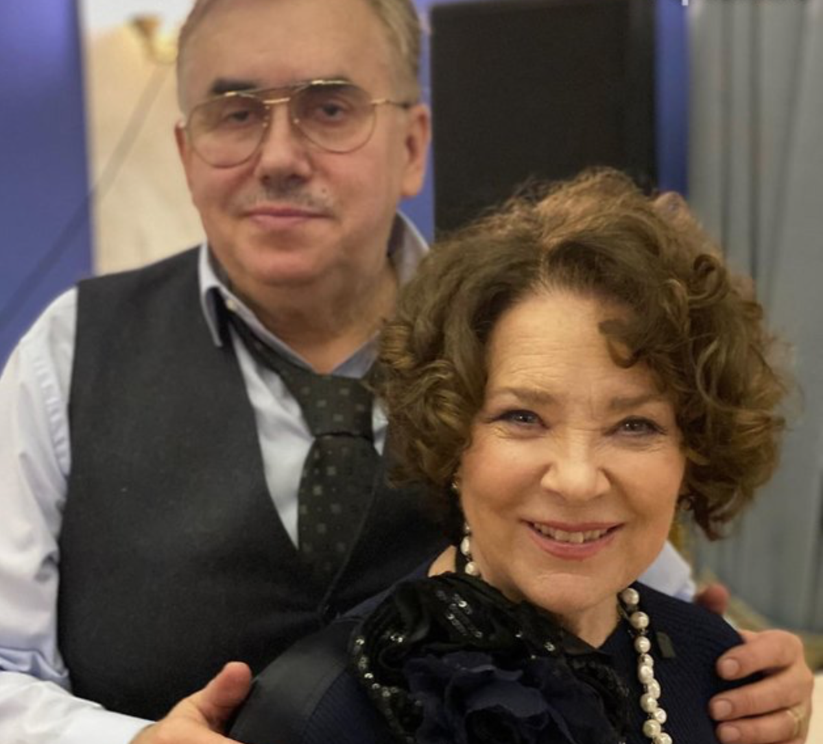 Стас Садальский и Лариса Голубкина