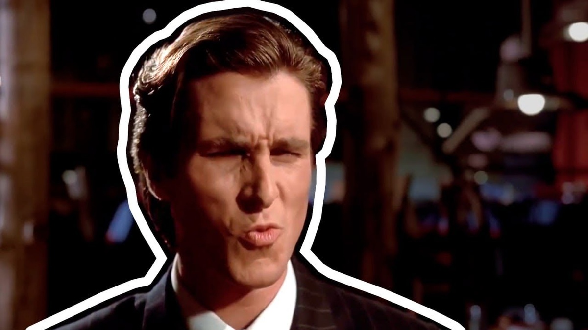 Патрик Бэйтман из фильма «Американский психопат» 