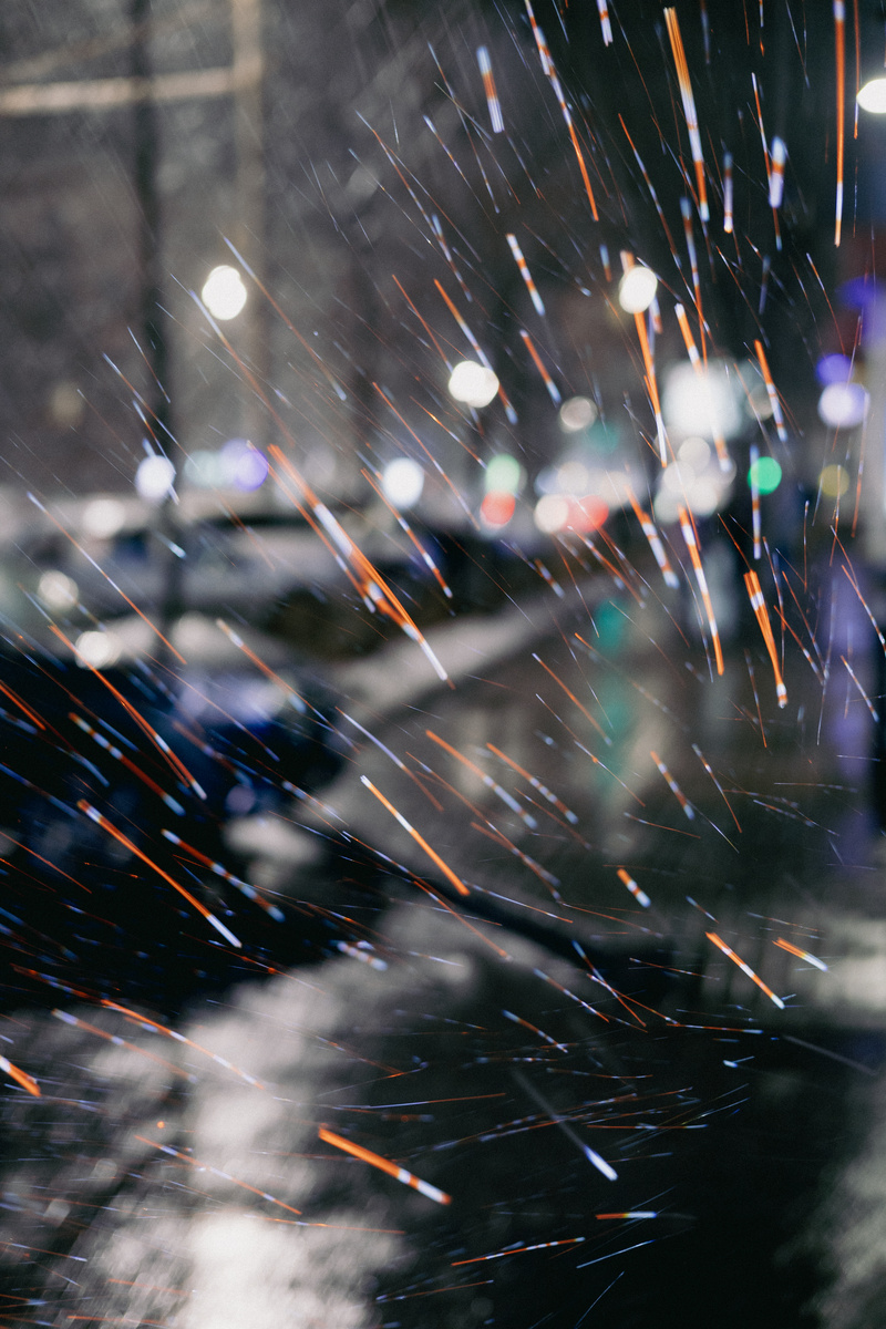 Дождь в январе. Фото автора канала