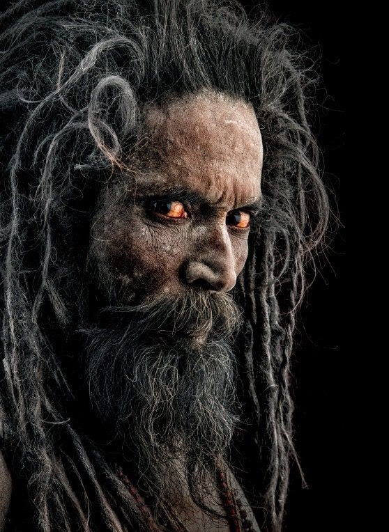 Агхори – одна из самых ужасных сект Индии. (Фото: i.pinimg.com).