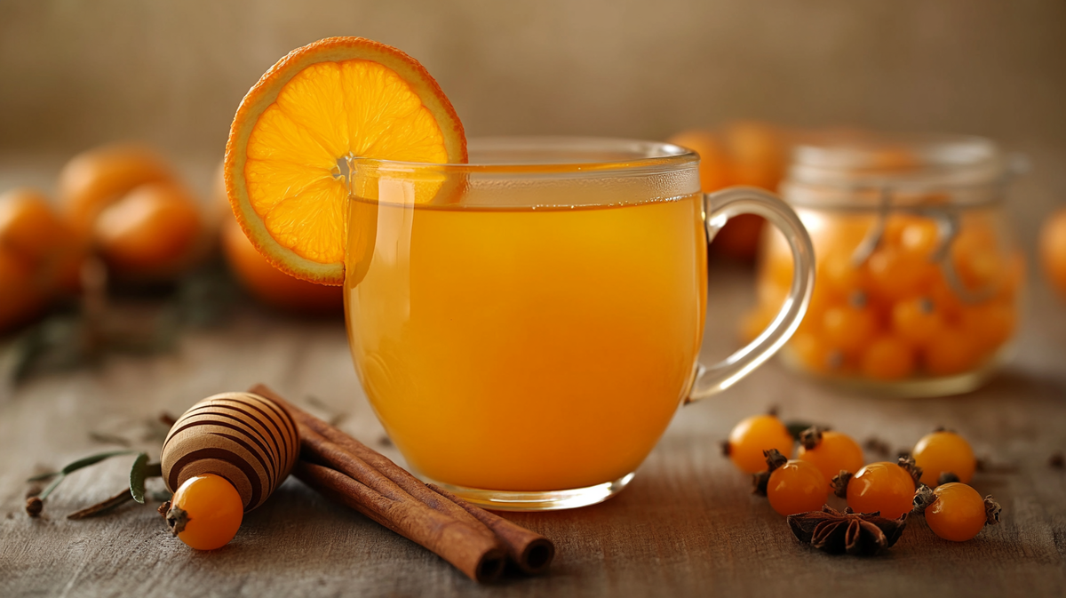 Облепиховый чай в домашних условиях