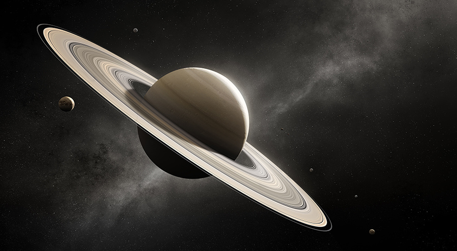 Планета Сатурн. Фото взято из интернета.