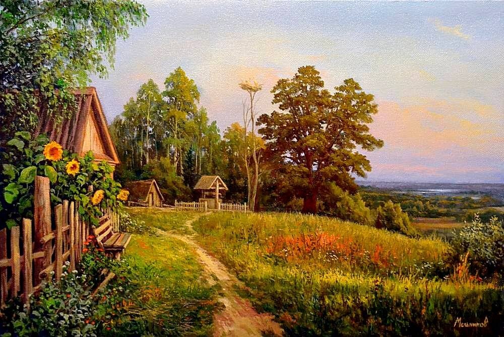 Художник Александр Мельников.