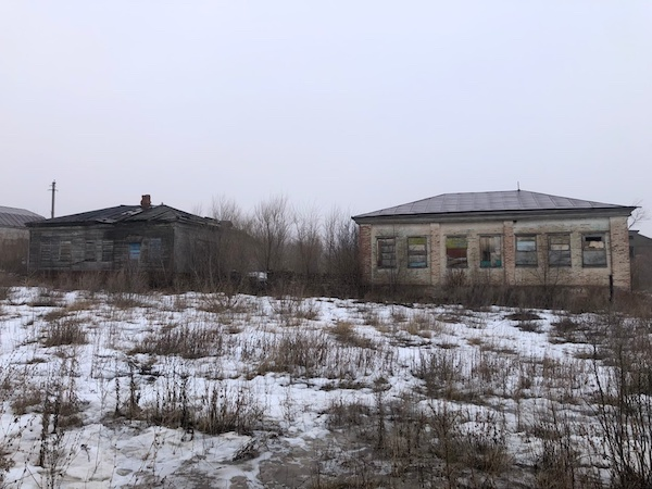 Постройки северного абриса исторической Соборной площади. 2023 г.