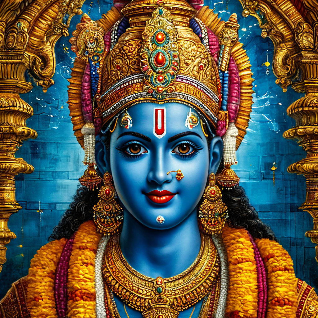 Вишну по версии нейросети