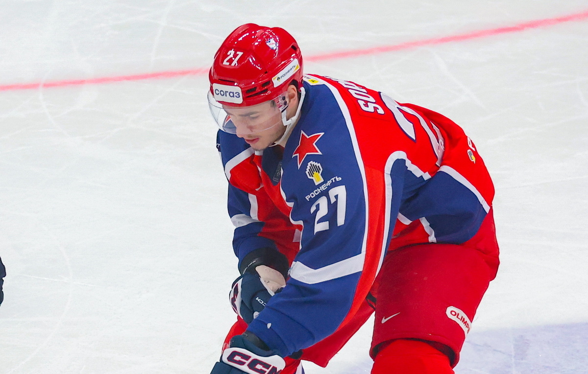    Нападающий ЦСКА Максим Соркин  Сергей Фадеичев/ТАСС