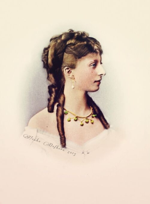  Екатерина Михайловна Долгорукая (1847-1922) в начале 1870-х гг.