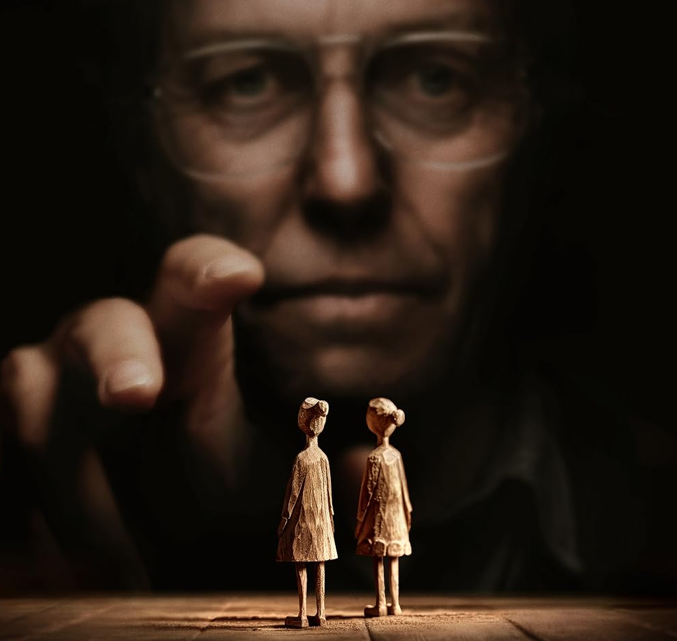 Фрагмент постера фильма «Еретик», который тоже обещал высокий стиль, экзистенциальный ужас и ожесточённую борьбу юности со опытностью 