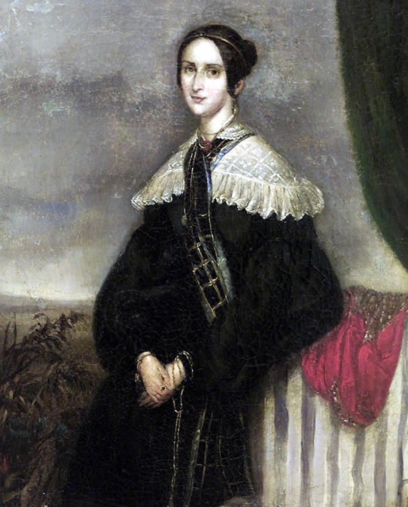 Карл Петер Мазер «Портрет Натальи Николаевны Пушкиной» / Всероссийский музей А. С. Пушкина