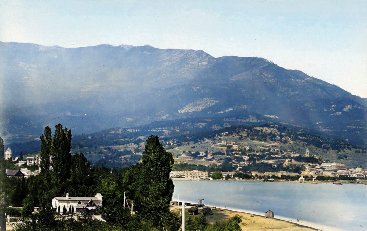 Ялта в самом начале 1880-х годов. Собрание Дома-музея А. П. Чехова в Ялте