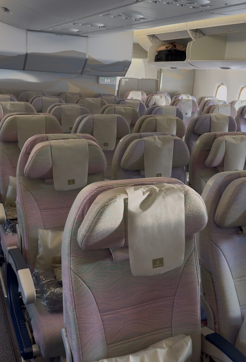 Салон самолета Airbus А380