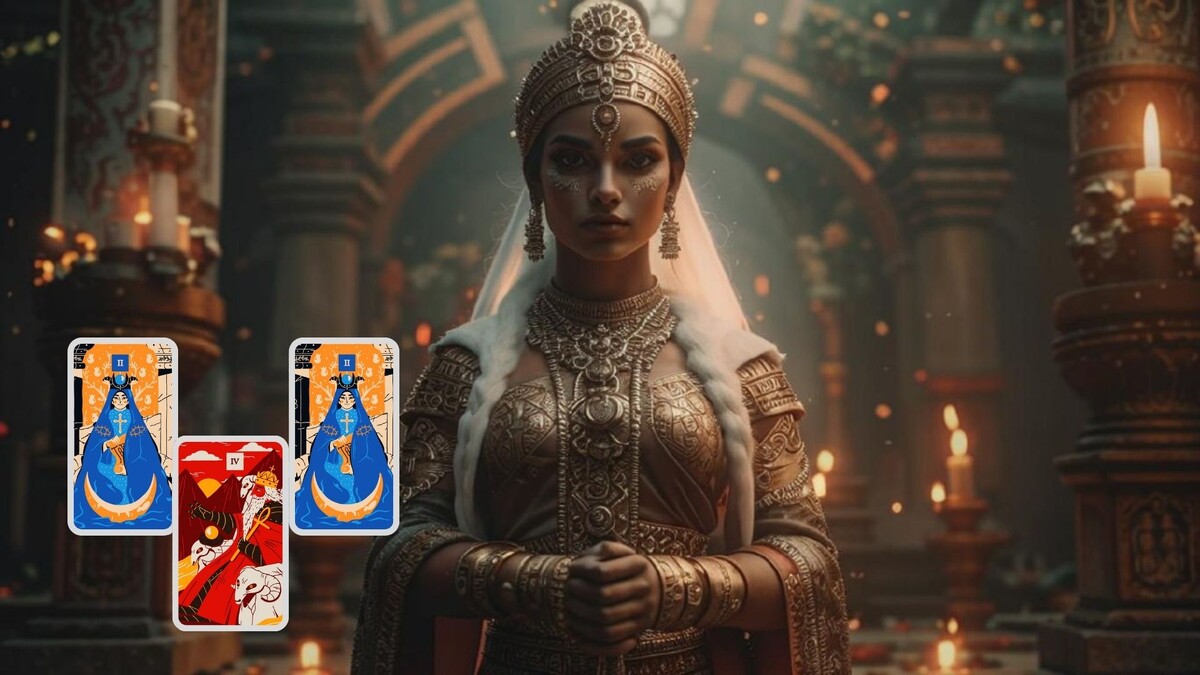 Две Жрицы образуют теневого Императора