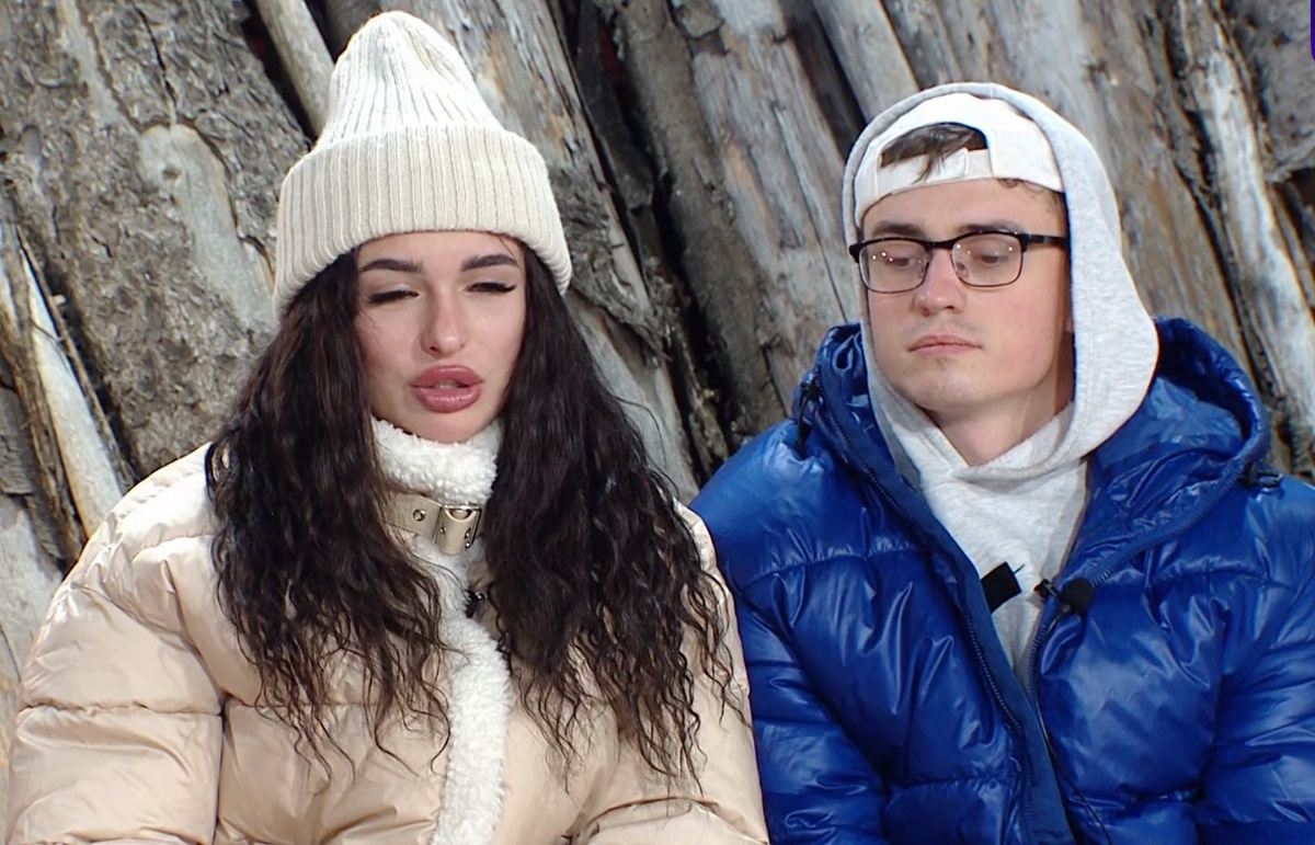 Никита Макаров и Вика Дилье (фото из эфира на «Okko»)