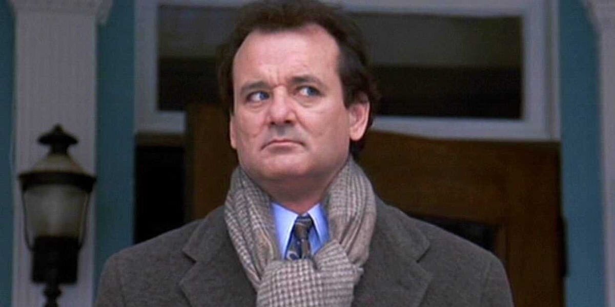 Кадр из к/ф "День сурка", 1993г.