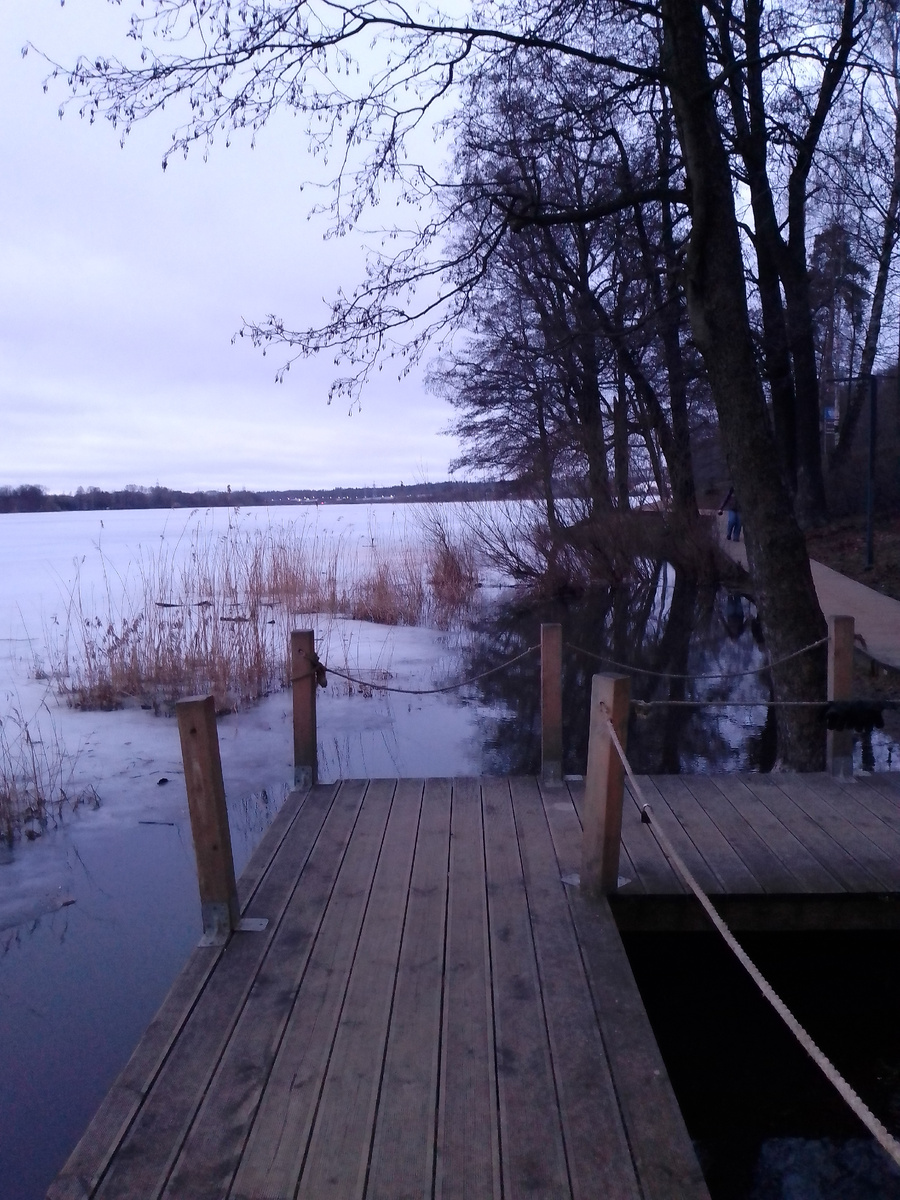 Вот так поднялся уровень воды в нижнем Суздальском озере
