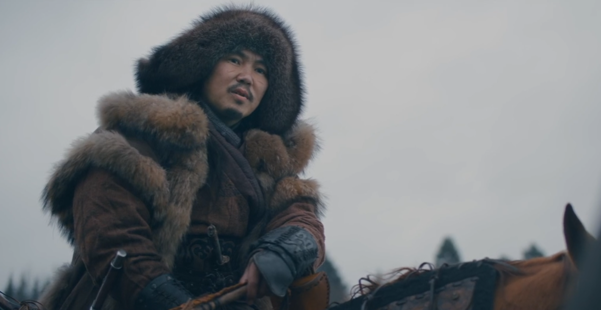 Монгольский полководец. Кадр из официального трейлера к фильму «Злой город».