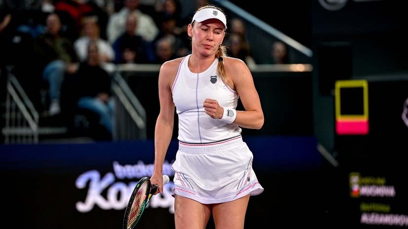     Российская теннисистка Екатерина Александрова Gettyimages.ru Josef Bollwein / Contributor