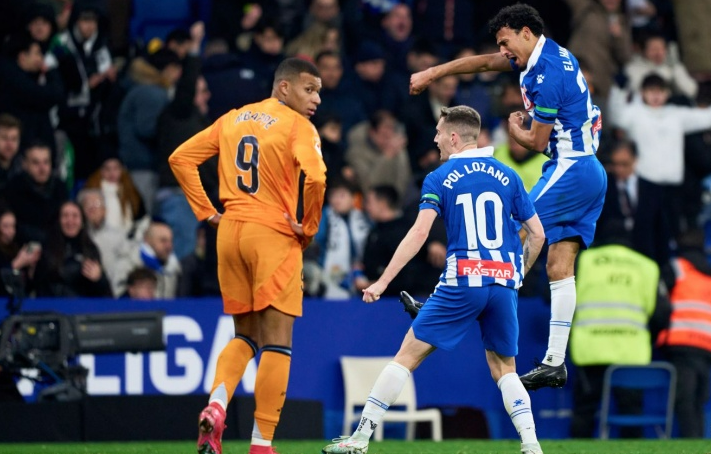 Килиан Мбаппе не смог забить "Эспаньолу" - как и его партнеры по "Реалу". Фото: соцсети