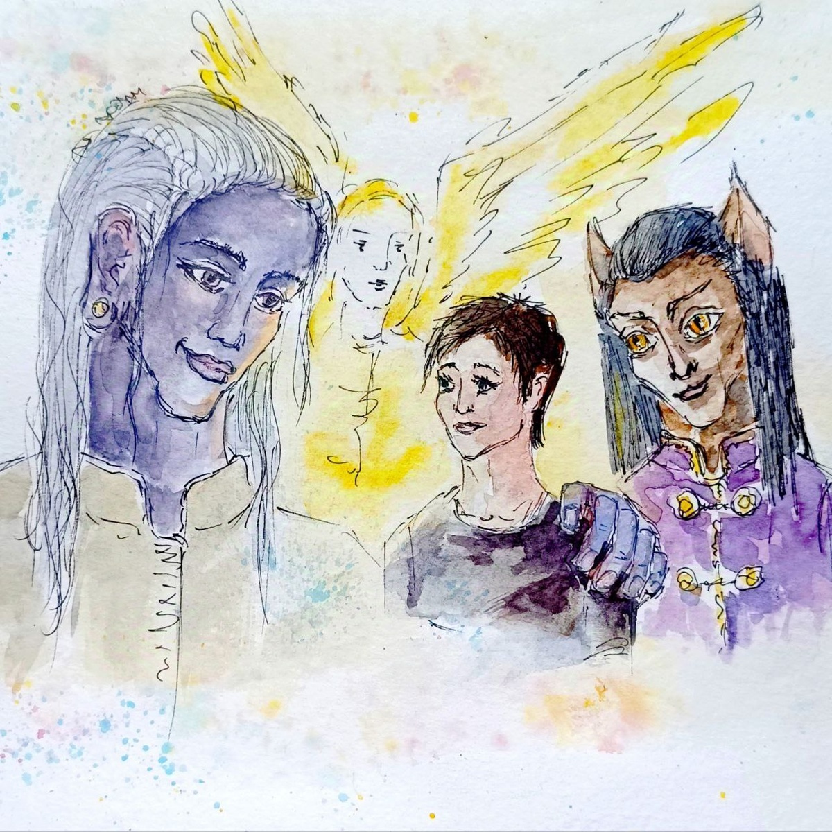 (Рисунок Елены Селютиной)