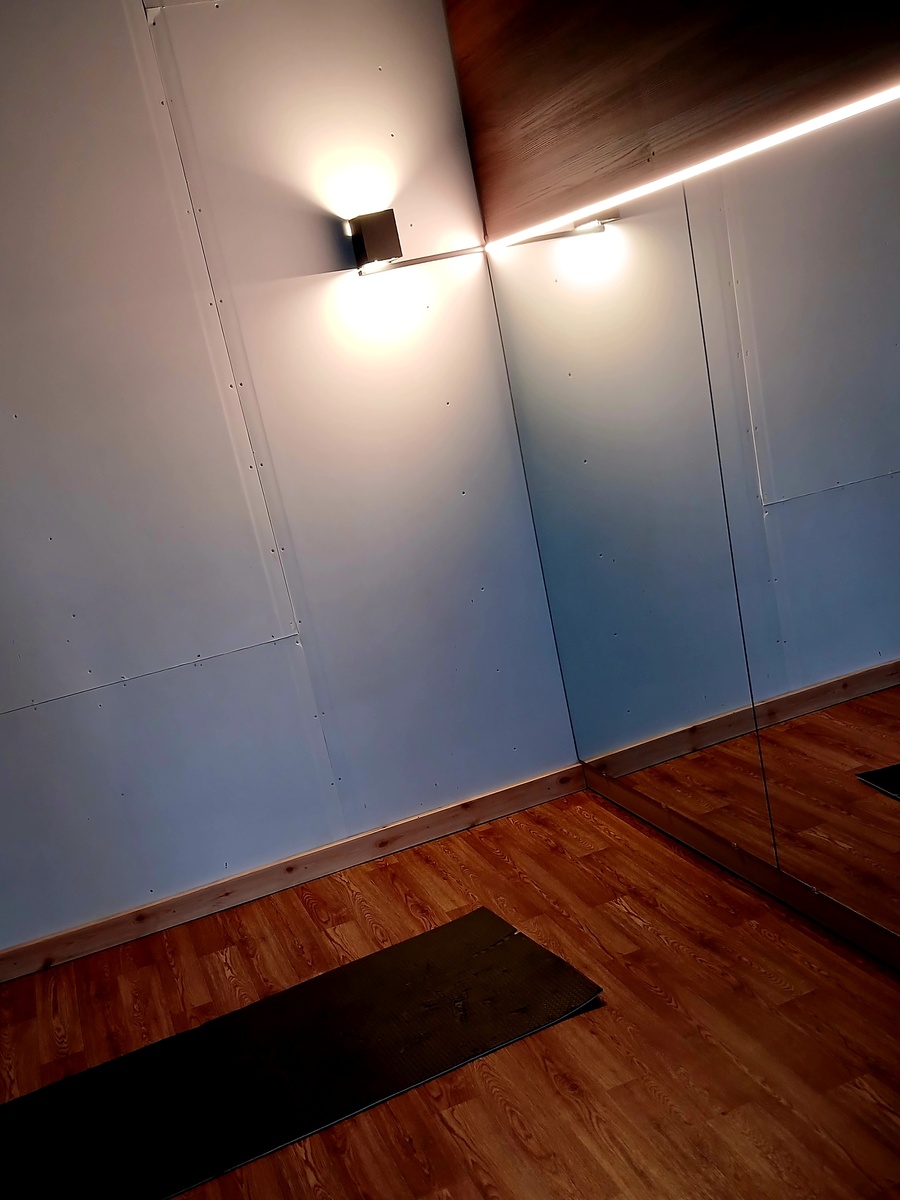 Сегодня другой зал. Фото автора