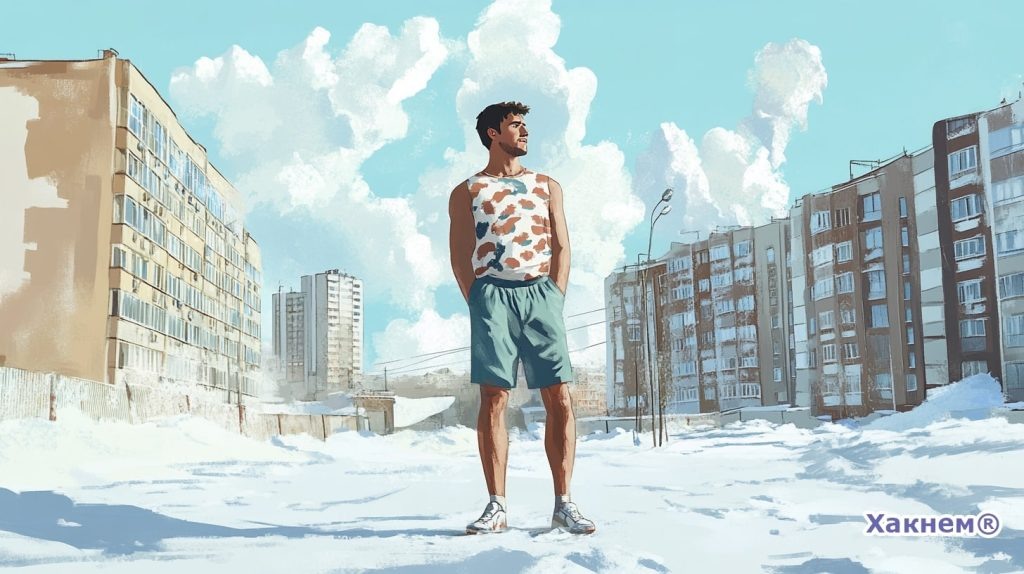 Аномально тёплая зима в России.