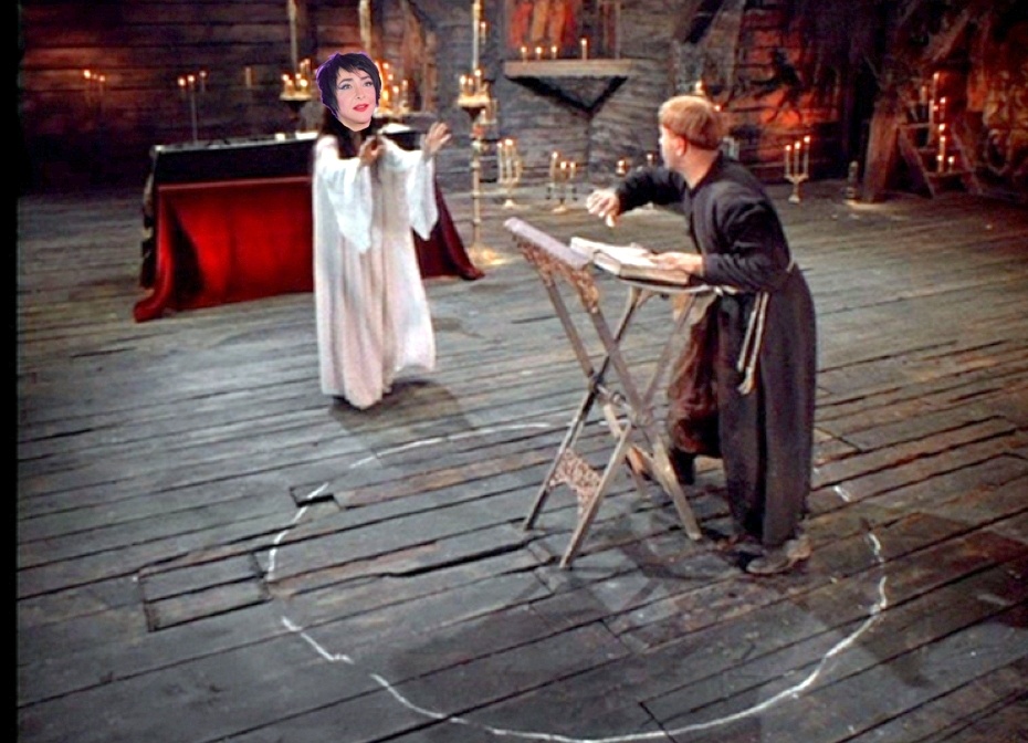 Святой круг против нечисти. Коллаж автора