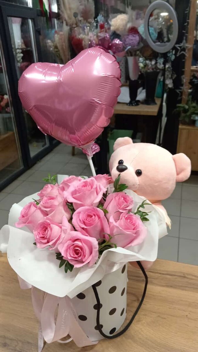 Коробочка с медвежонком