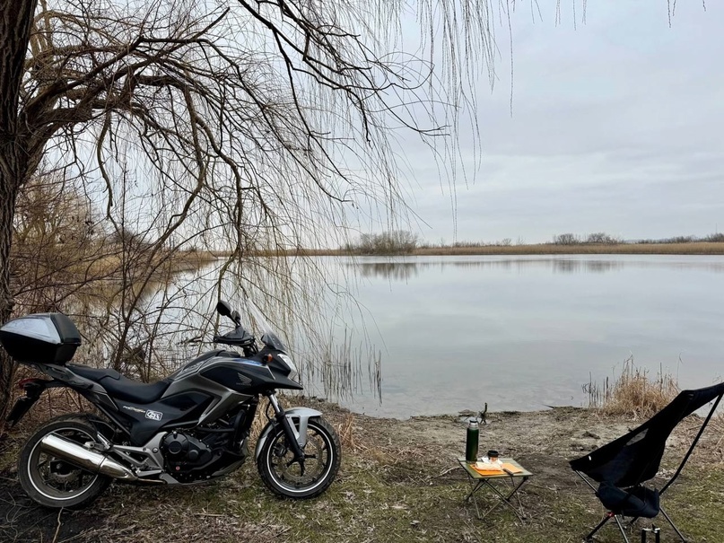 🏍️☕️ #Мото #пикник у Голубого озера, 01.02.25 (часть 1)