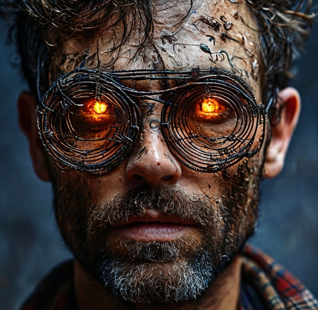 Очки для видения душ умерших. Dichelloff @