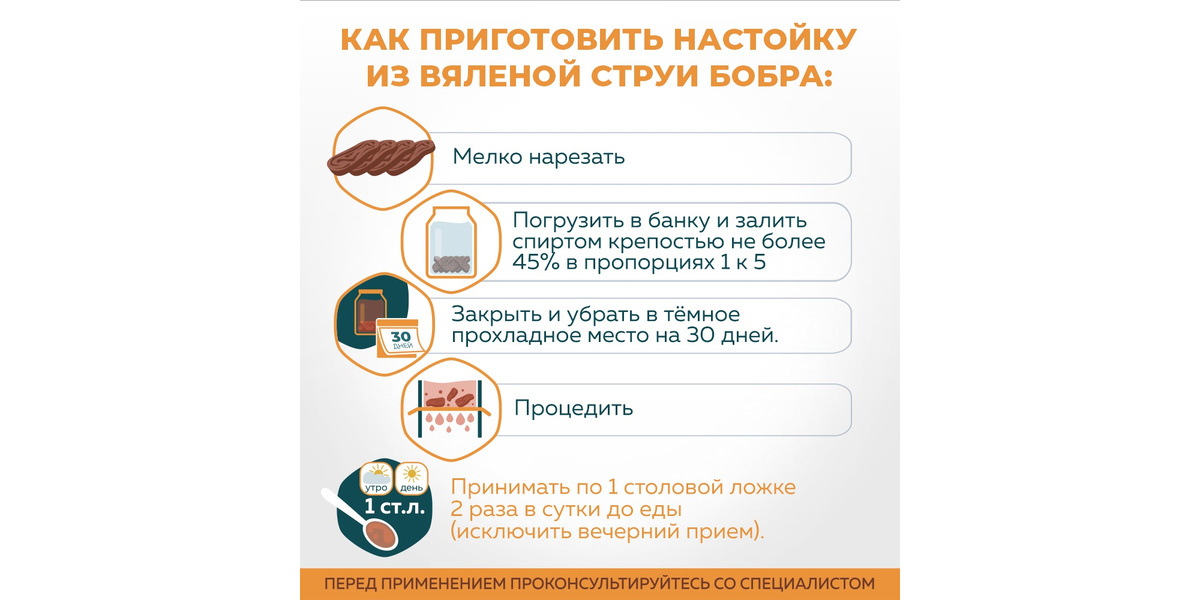 «Алтайский заготовитель» Струя бобра Вяленая