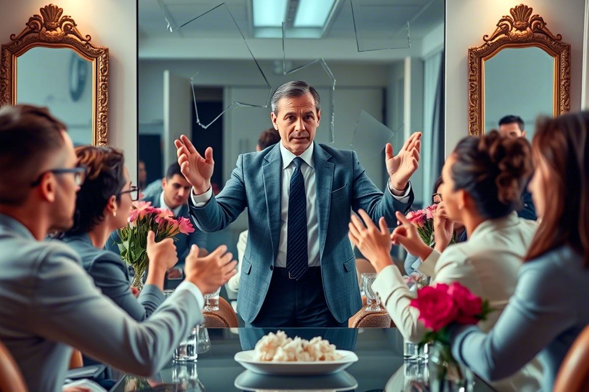 Элементы патологии нарциссизма заставляют нарцисса ставить цели и подталкивать людей к их достижению