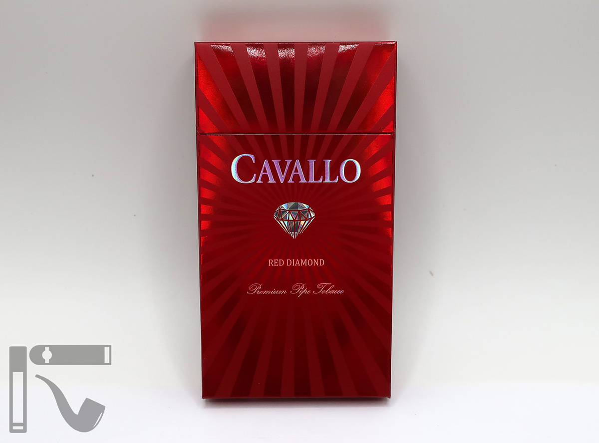 Сигареты Cavallo Red Diamond. Фото: © канал "Уголок Курильщика"