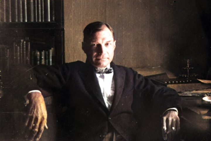 Евгений Замятин. Ленинград, 1931 год. Источник: Pinterest  