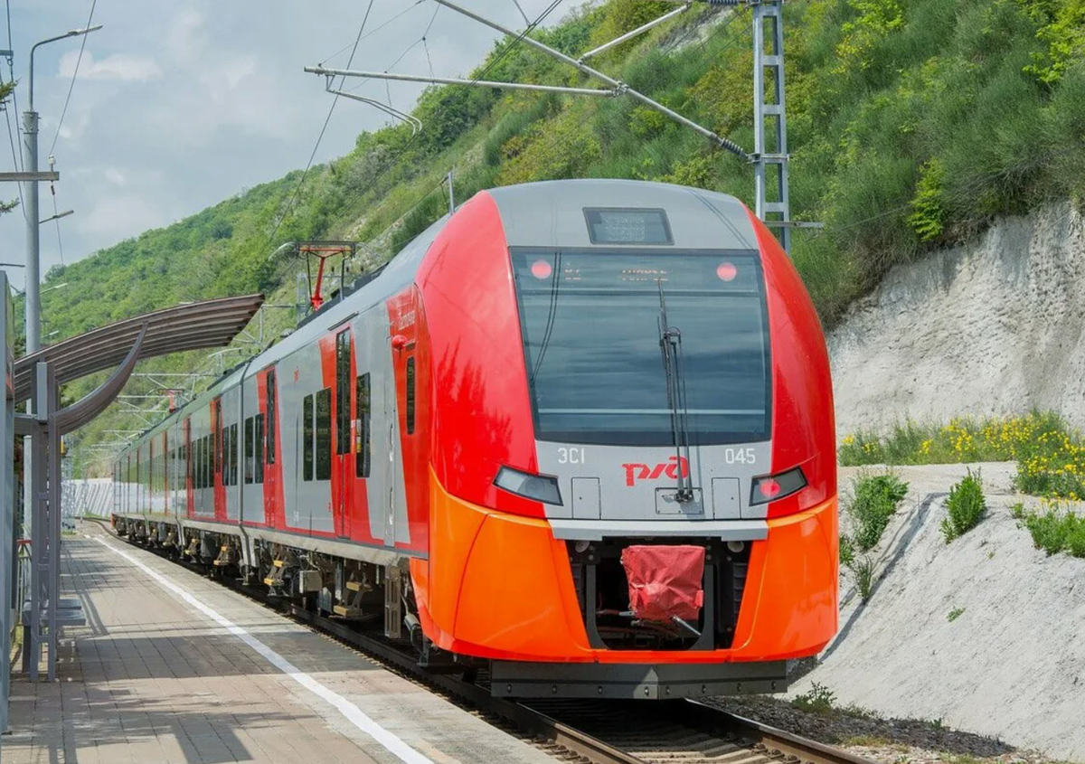 Электропоезд "Ласточка" (фото РЖД)