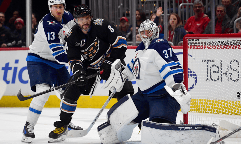 Александр Овечкин забил "Виннипегу". Фото: НХЛ