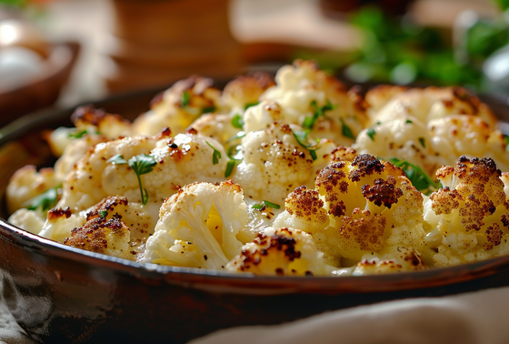    Рецепт цветной капусты с яйцом на сковороде